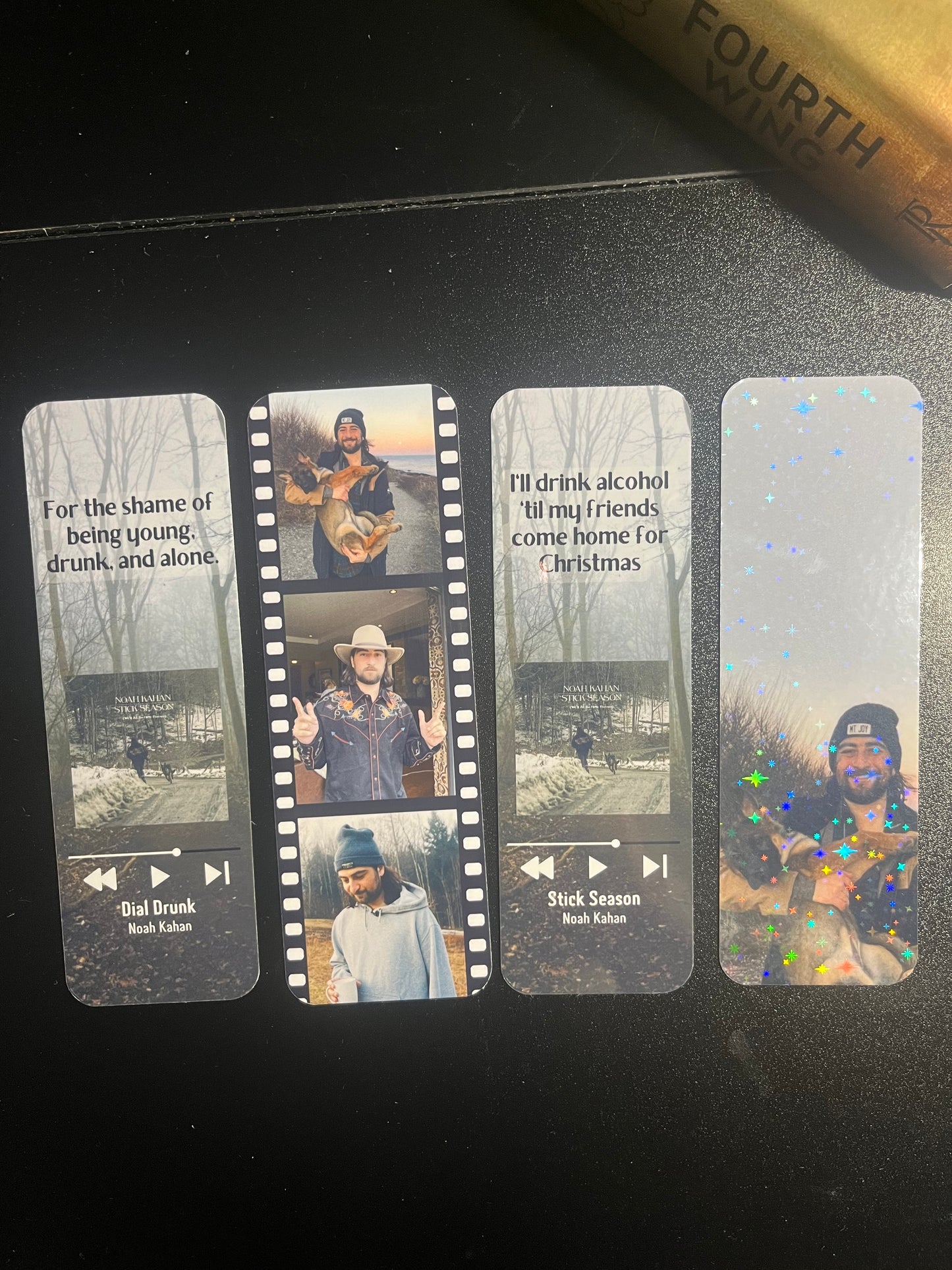 Noah Kahan Song Bookmark