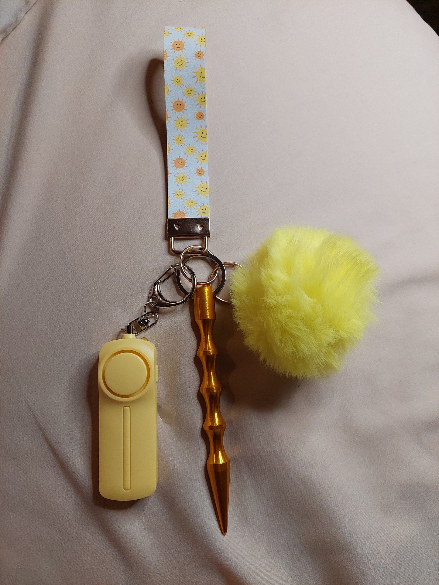 Sun Themed Safety Keychain | Self Defense Keychain