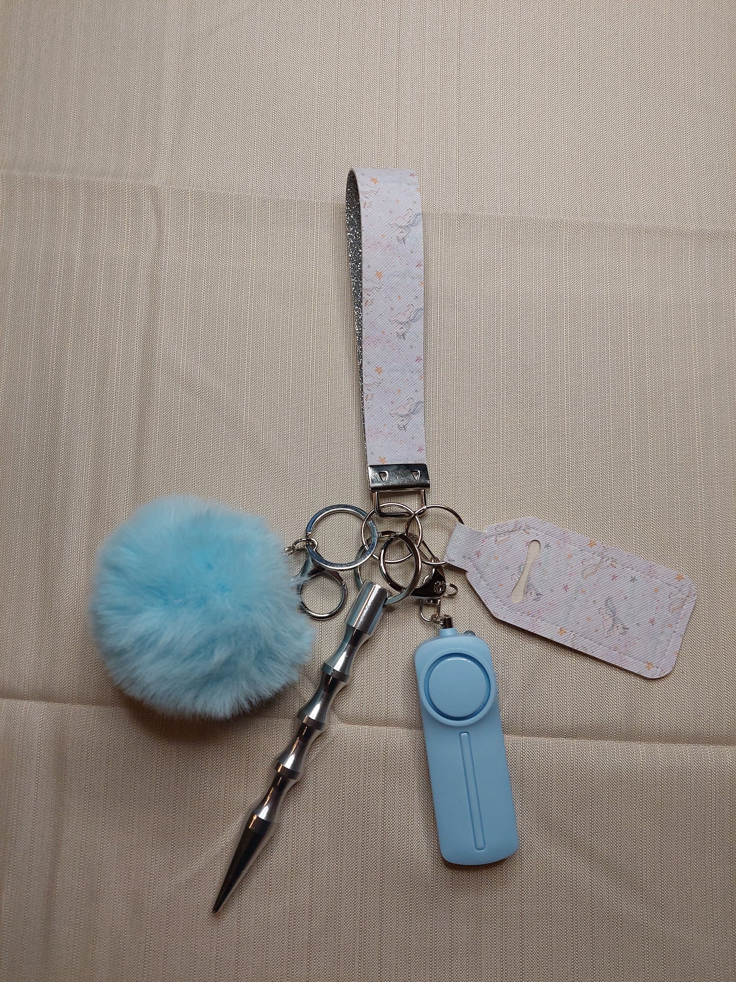 Unicorn Themed Safety Keychain | Self Defense Keychain