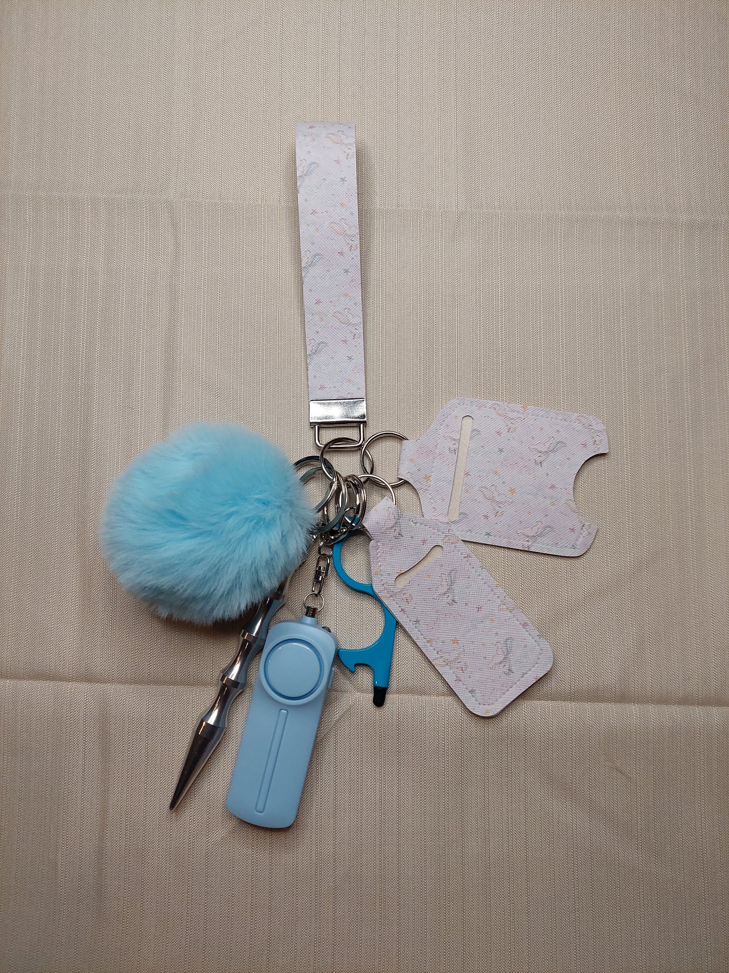 Unicorn Themed Safety Keychain | Self Defense Keychain
