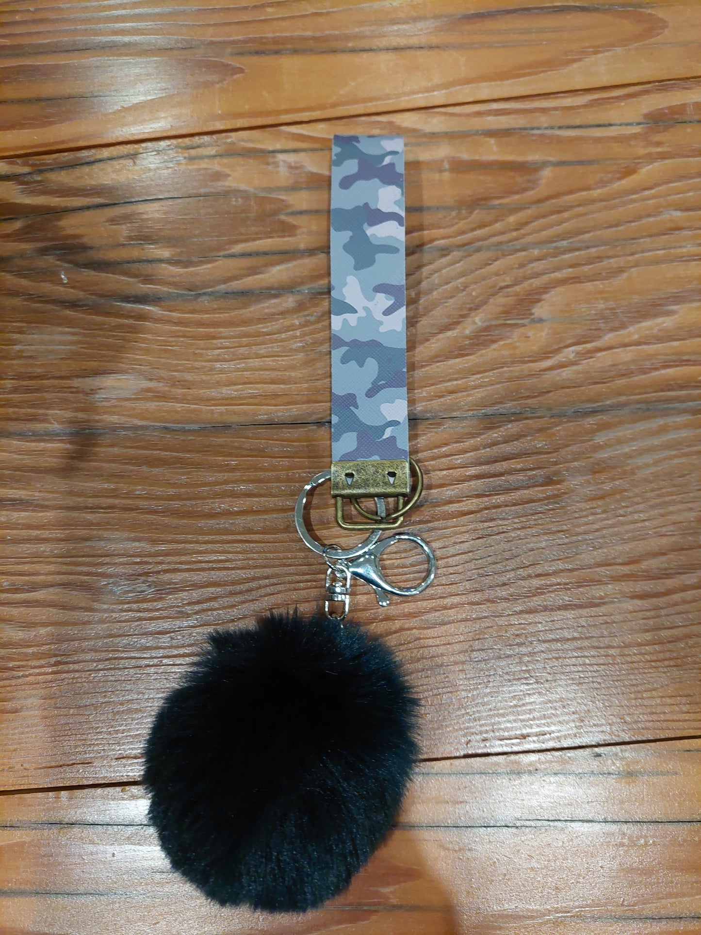 Handmade Wristlet & PomPom Combo