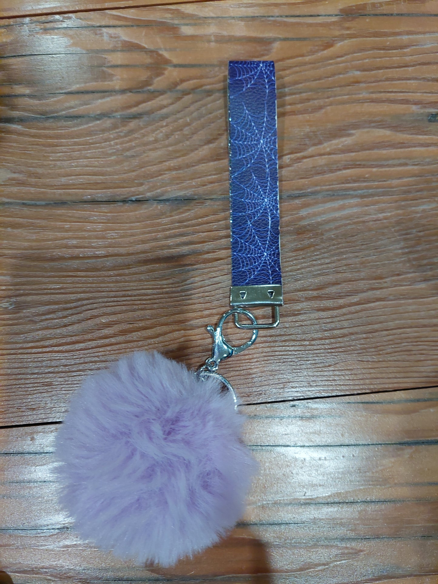 Handmade Wristlet & PomPom Combo