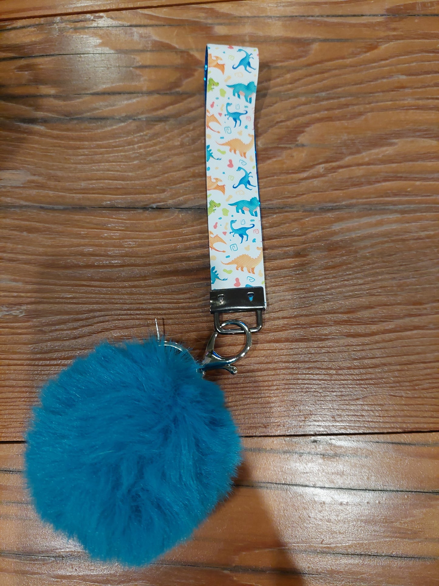 Handmade Wristlet & PomPom Combo
