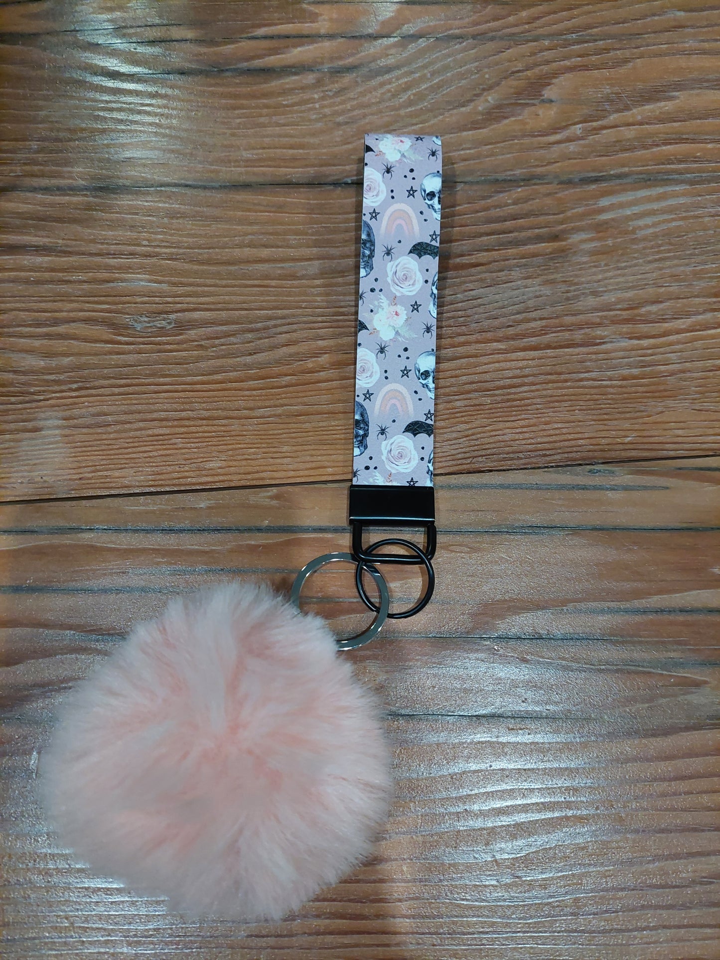 Handmade Wristlet & PomPom Combo