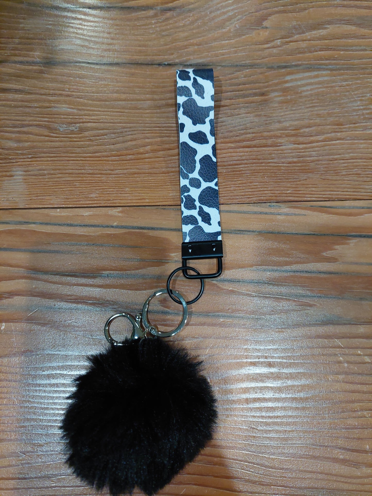 Handmade Wristlet & PomPom Combo