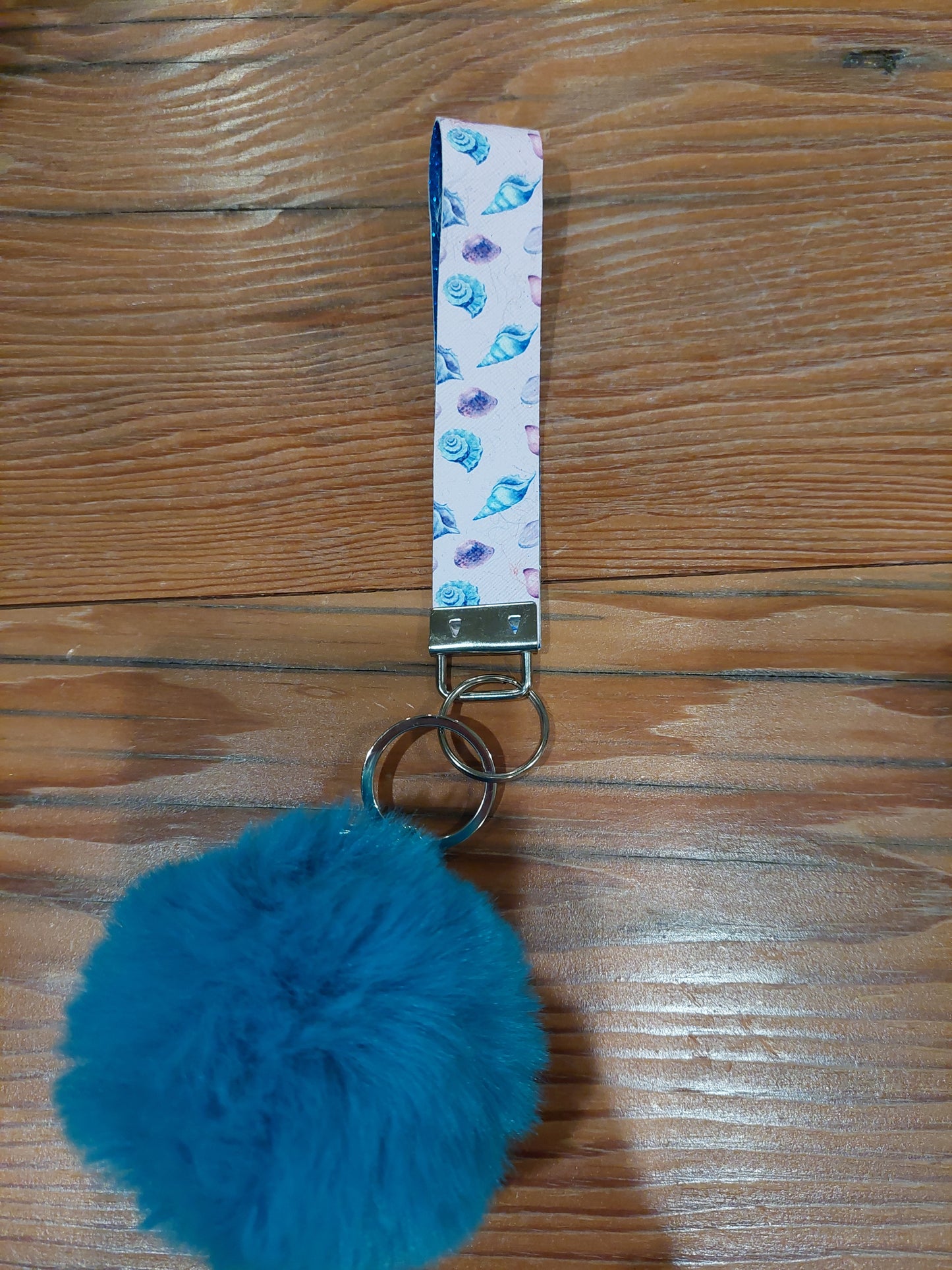 Handmade Wristlet & PomPom Combo