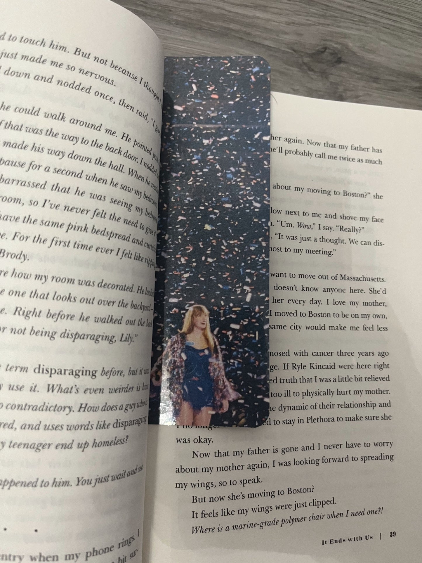 Taylor Swift Eras Tour Bookmark
