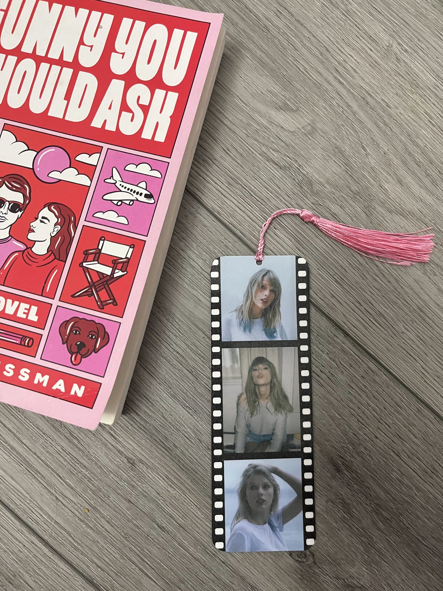 Taylor Swift Film Strip Bookmark