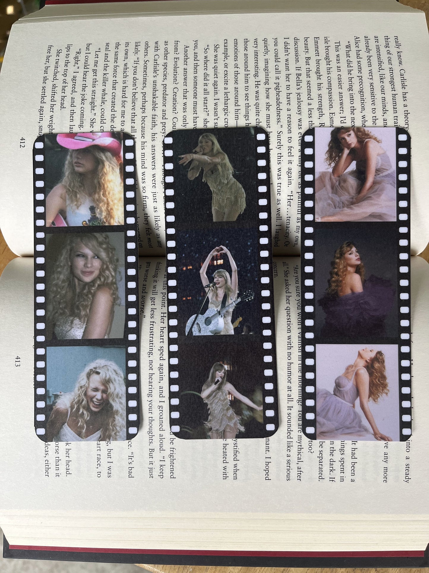 Taylor Swift Film Strip Bookmark