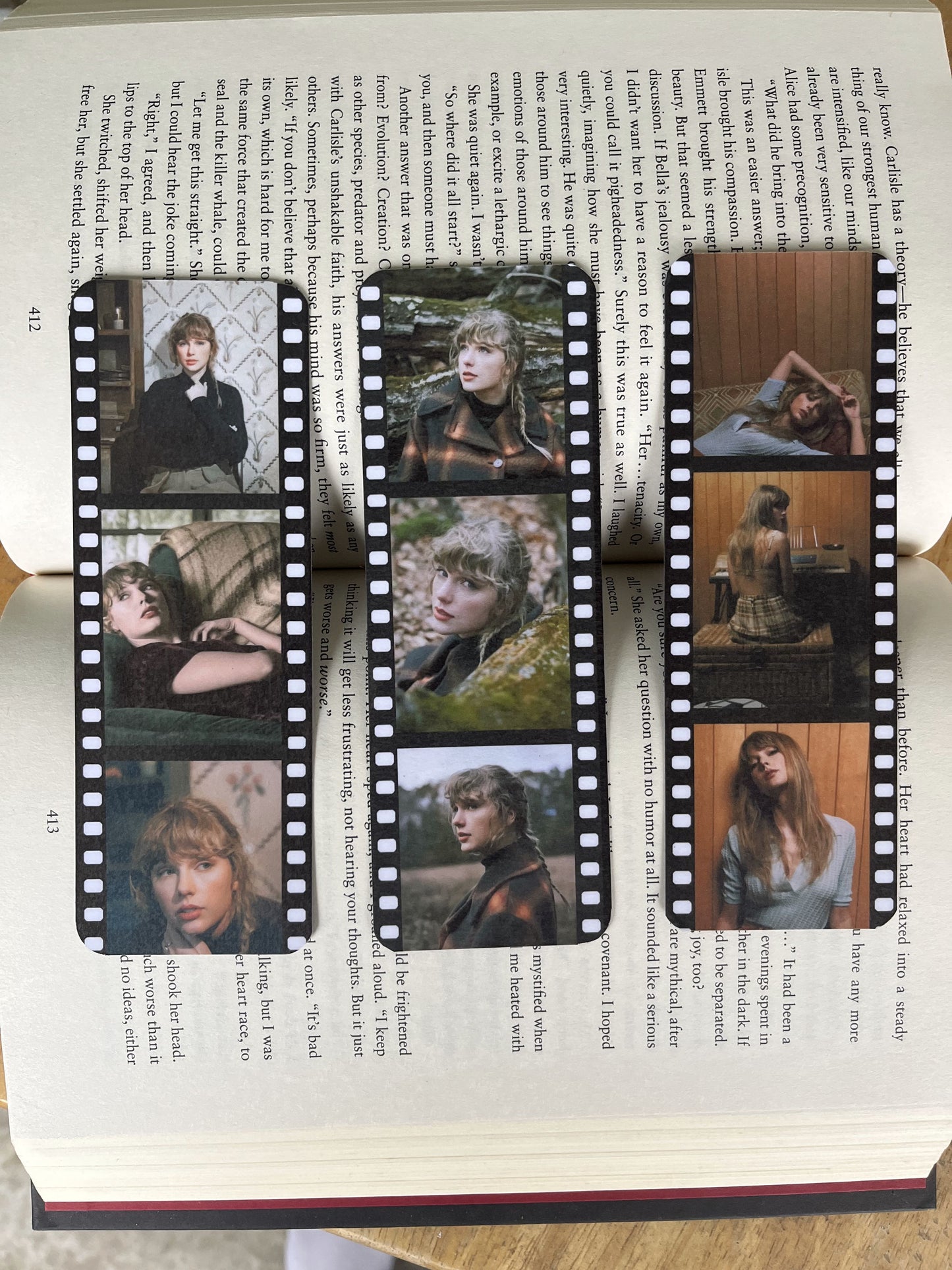 Taylor Swift Film Strip Bookmark
