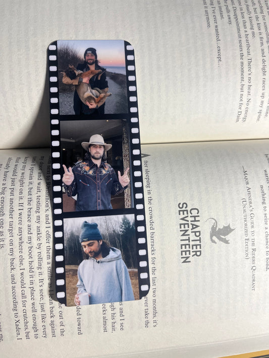 Noah Kahan Filmstrip Bookmark