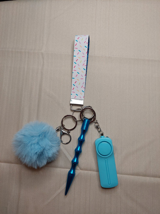 Sprinkle Themed Safety Keychain | Self Defense Keychain